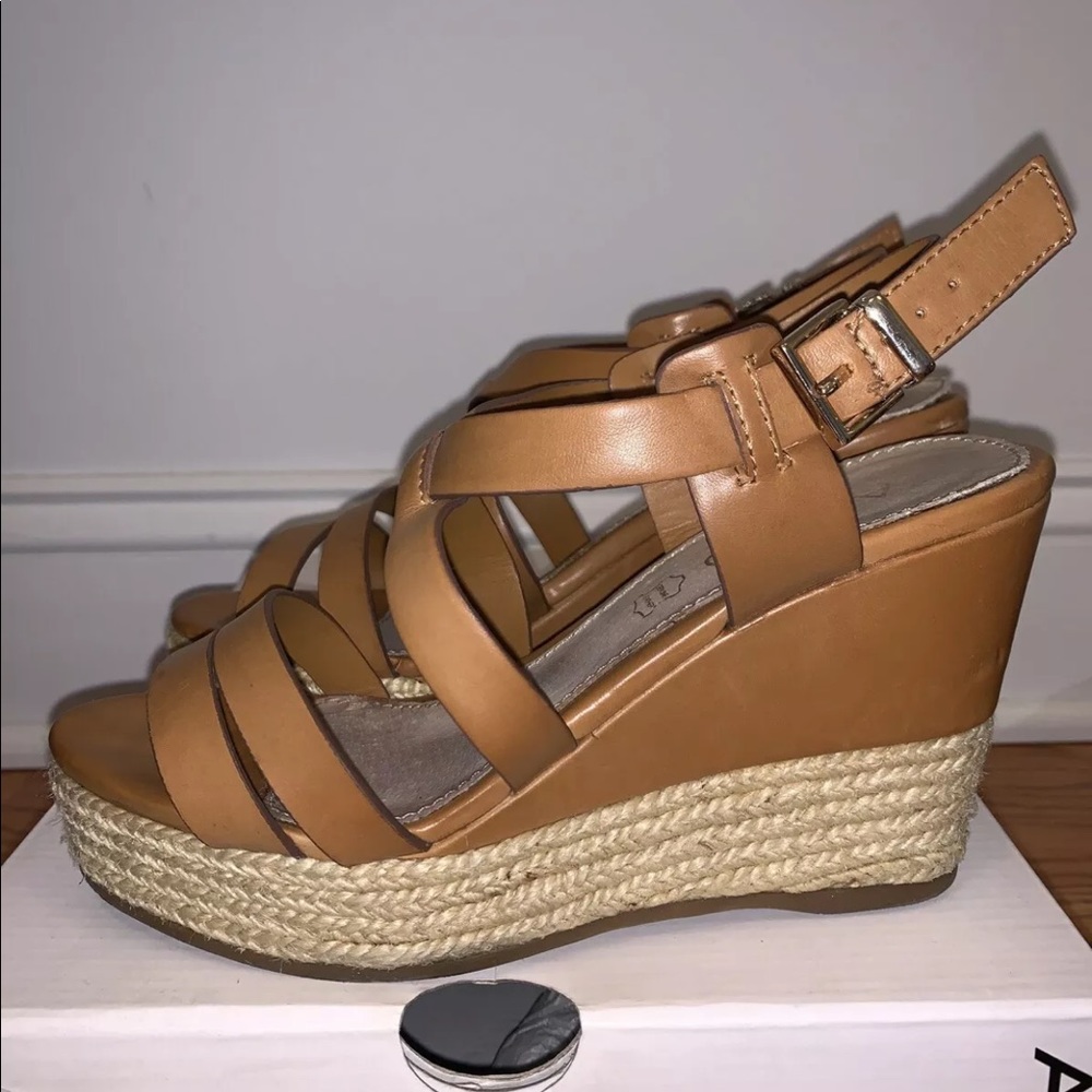 Aldo Frignani Platform Sandals Nude Brown …